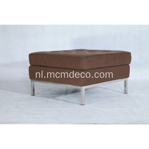 Knolstof Sofa Ottomaanse